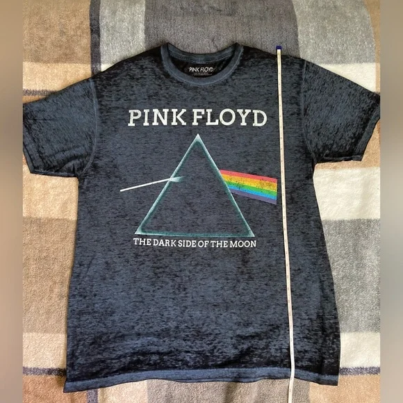 Pink Floyd Dark Side Graphic Tee - Black - Picture 8 of 10